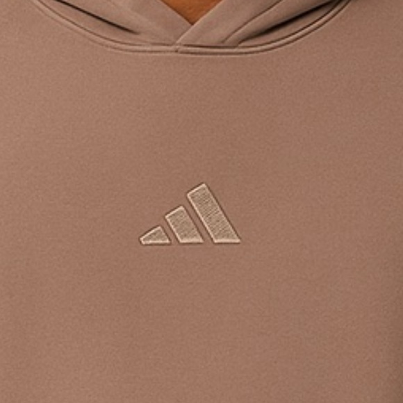 Adidas Men's Brown Hoodie Sweater - Picture 3 of 15